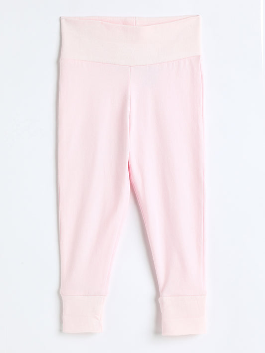 Milou Girls Bio-Washed Printed Leggings Lilac Print
