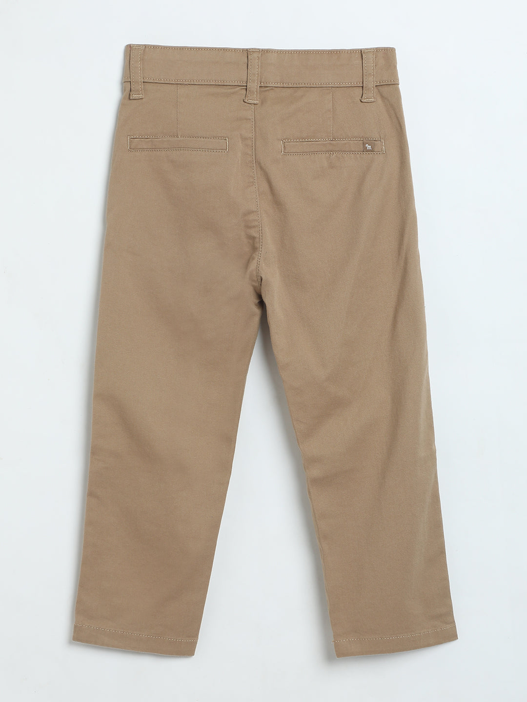 Milou Boys Khaki Straight Fit Chinos