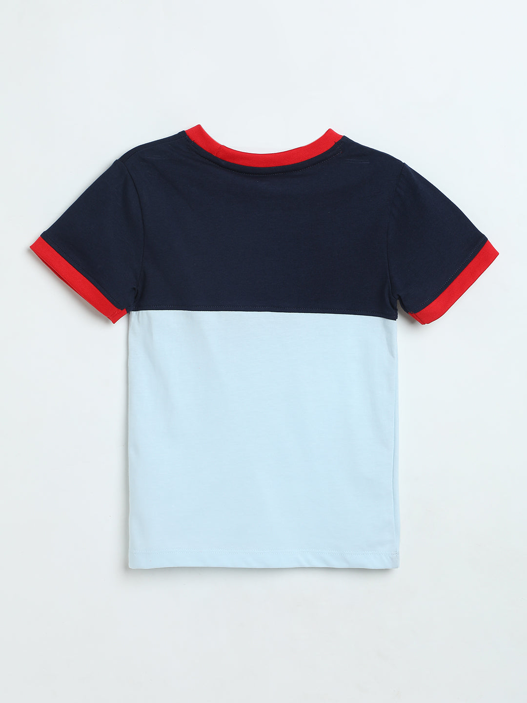 Milou Boys Navy Blue Graphic T-Shirt