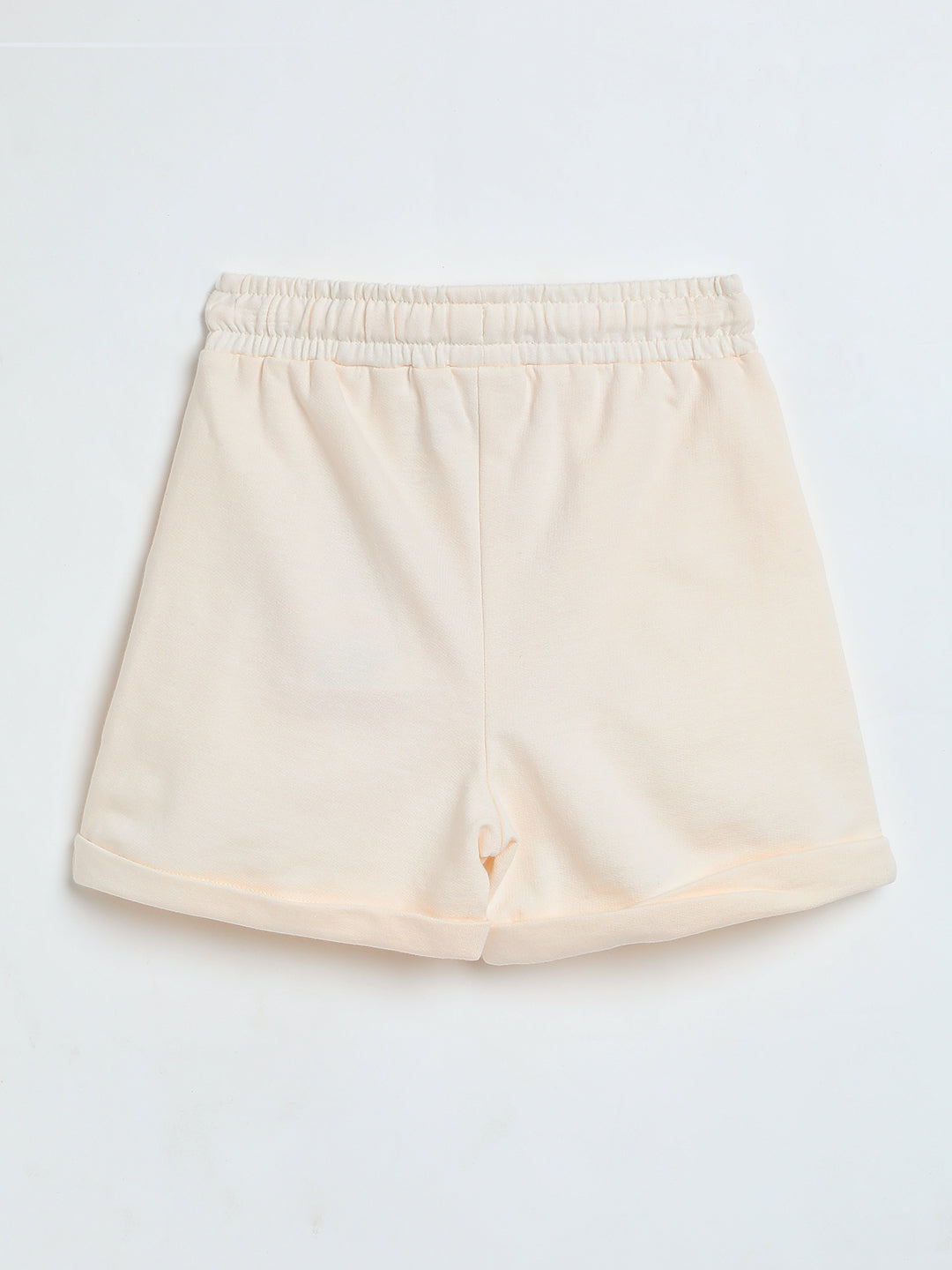 Milou Girls Candy Pink Loopknit Shorts