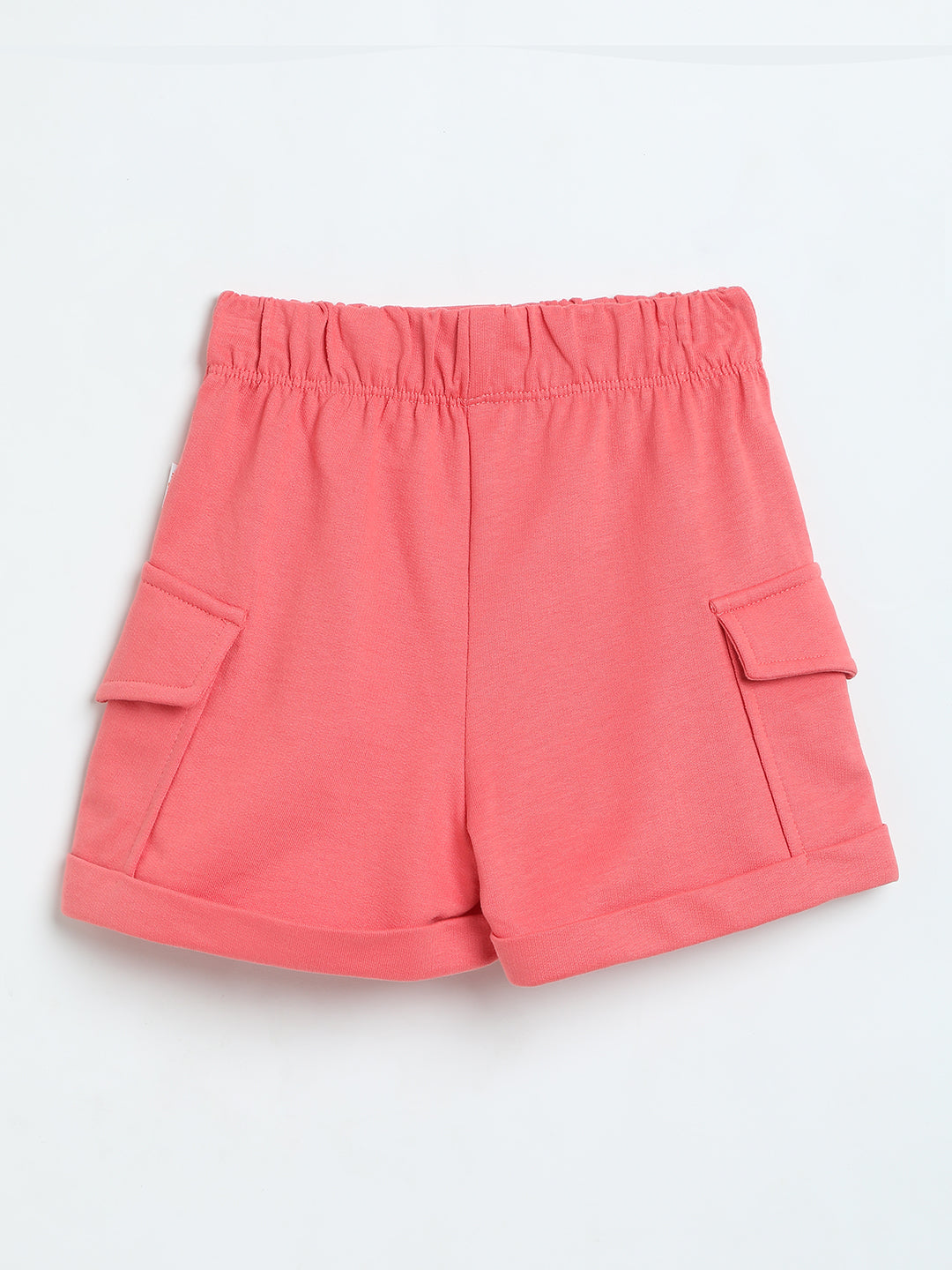 Milou Girls Faded Rose Poplin Shorts