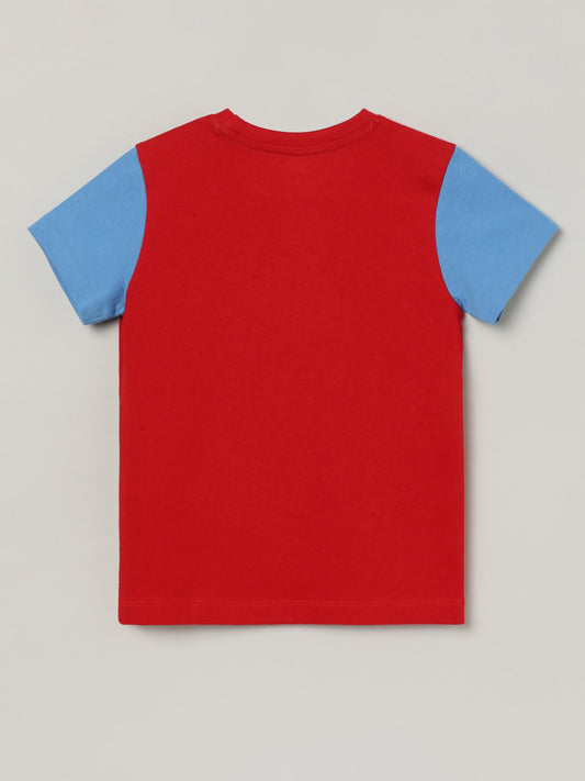 Milou Boys Cotton T-Shirt Red