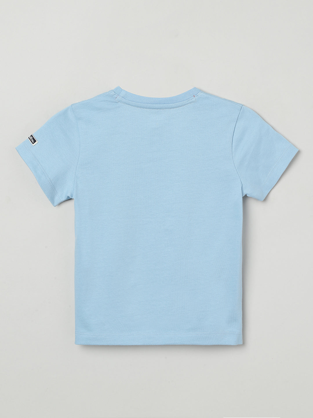Half Sleeve Bio-Washed Printed T-Shirt
