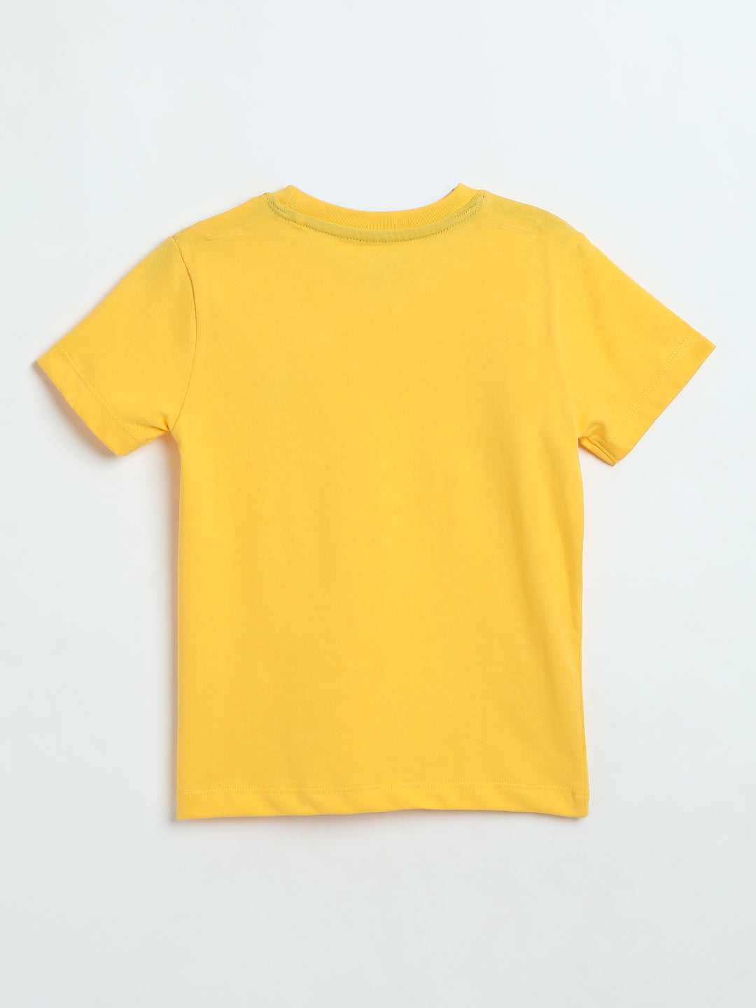 Milou Boys Yellow Round Neck T-Shirt – Soft Everyday Kids wear