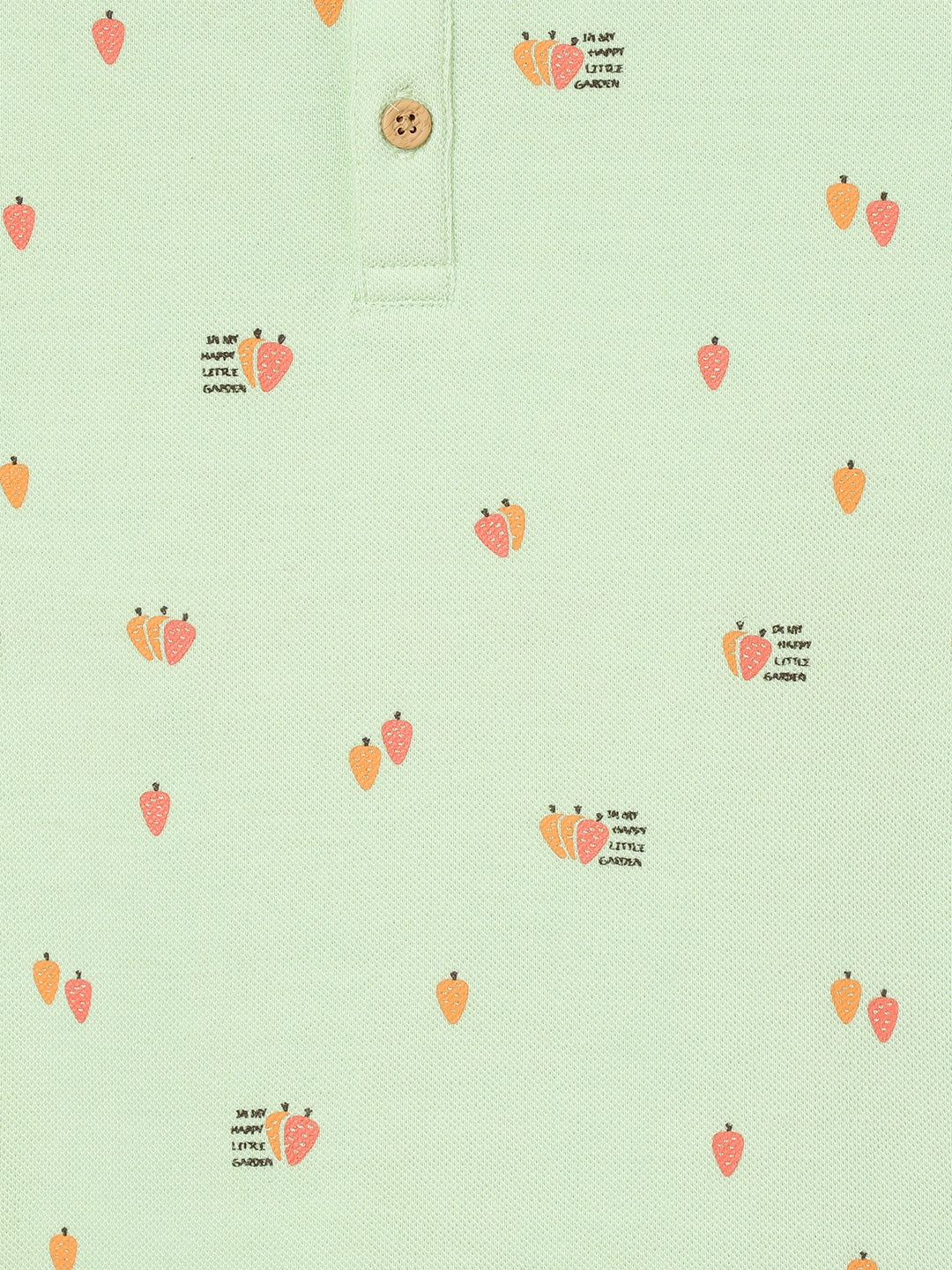 Toddler Polo T-Shirt | Pastel Green Cotton Collared Tee | Milou Kids