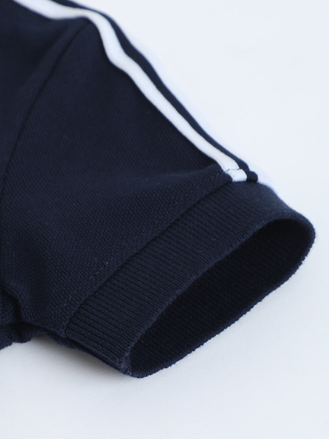 Kids Navy Polo T-Shirt | Boys Cotton Piqué Polo | Milou Kids