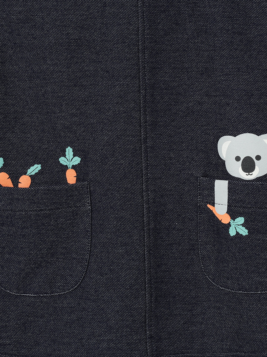 Milou Baby Girls Pinafore Set Navy & Pink Set