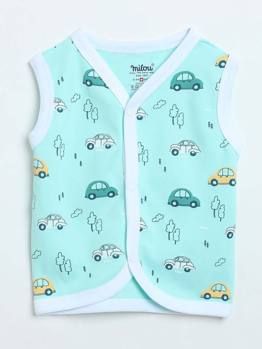 Milou Infant Unisex Printed Jabla Set of 3