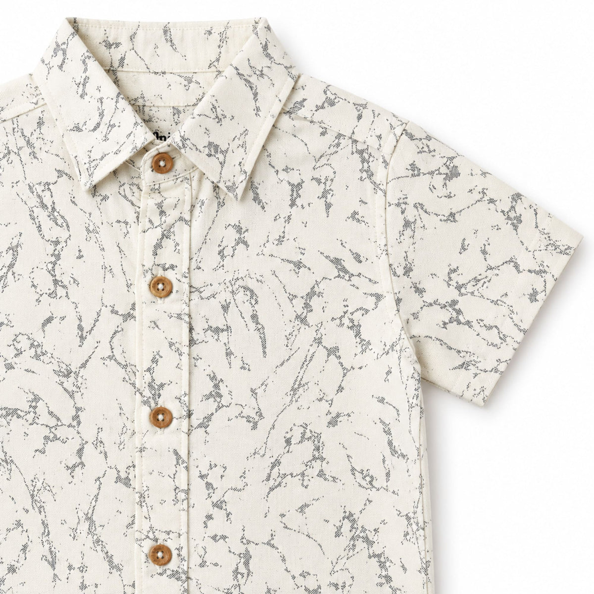 Milou Boys S/S Printed Shirt