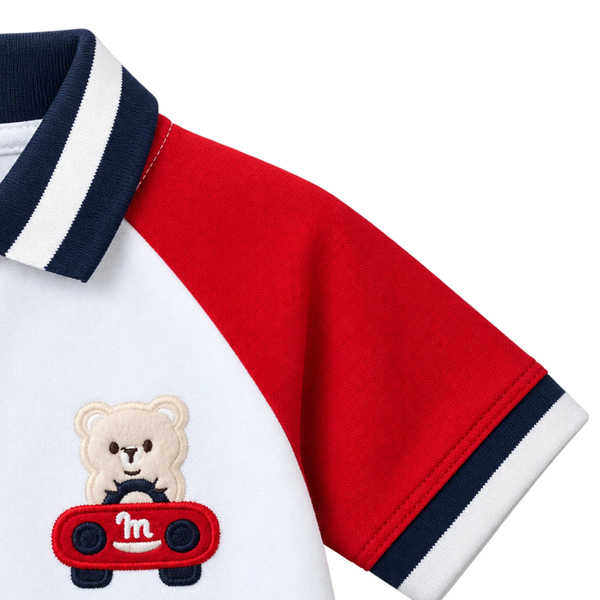Milou Boys Raglan Sleeve Polo T-Shirt