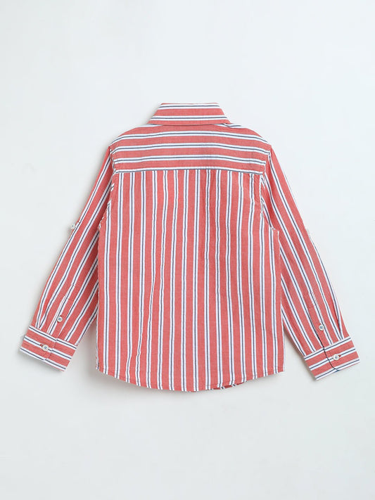Boys Regular Collar Shirts - Milou - Care. The Swiss WayShirt