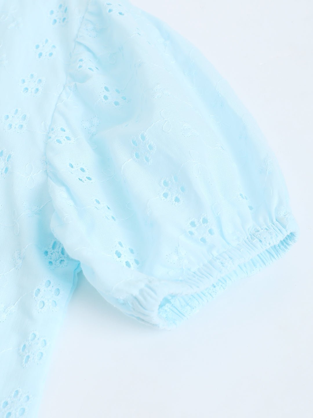 Milou Baby Girls Blue Cotton Top - Milou - Care. The Swiss WayTops & T-shirts
