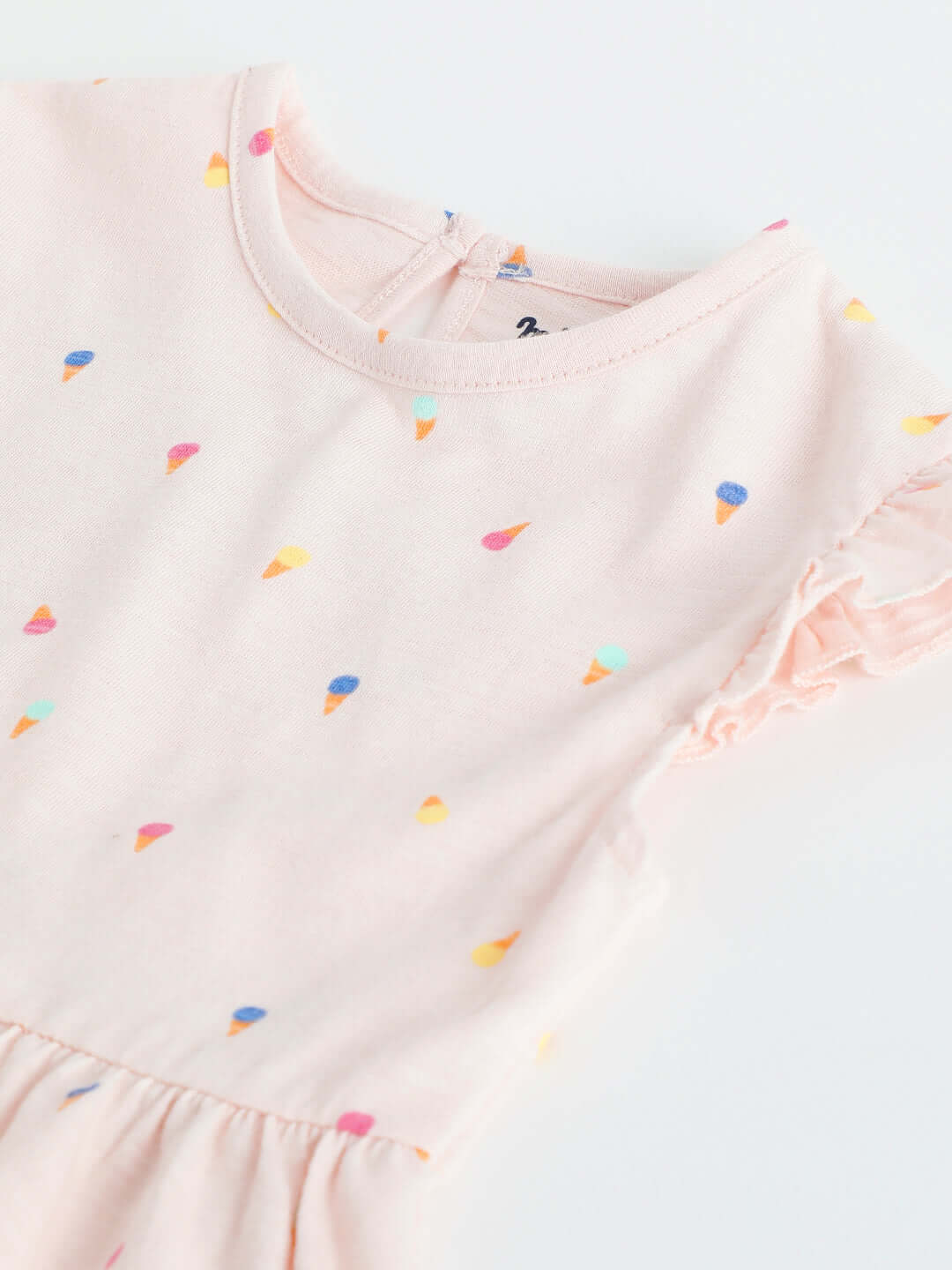 Milou Baby Girls Cotton Printed Dress Pink Print - Milou - Care. The Swiss WayDress