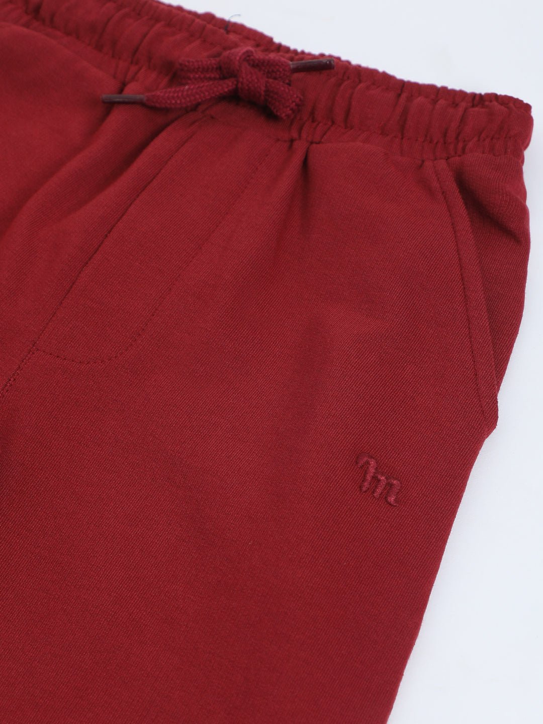 Milou Boys Maroon Loopknit Pants - Milou - Care. The Swiss WayJeans & Trousers