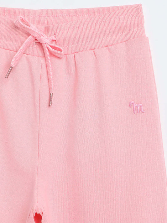 Milou Girls Pink Loopknit Trousers - Milou - Care. The Swiss WayJeans & Trousers