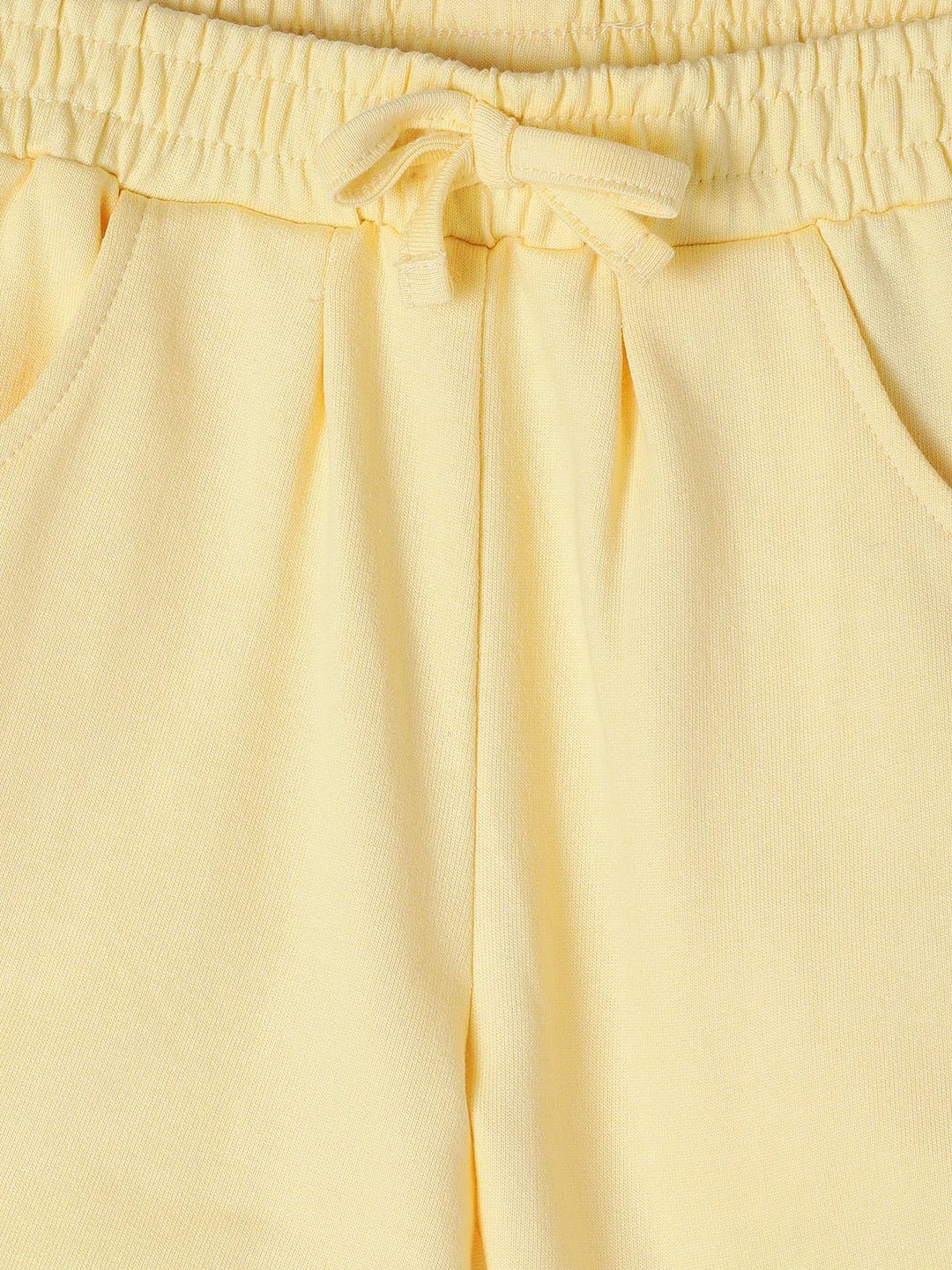 Milou Girls Yellow Cotton Shorts - Milou - Care. The Swiss WayShorts