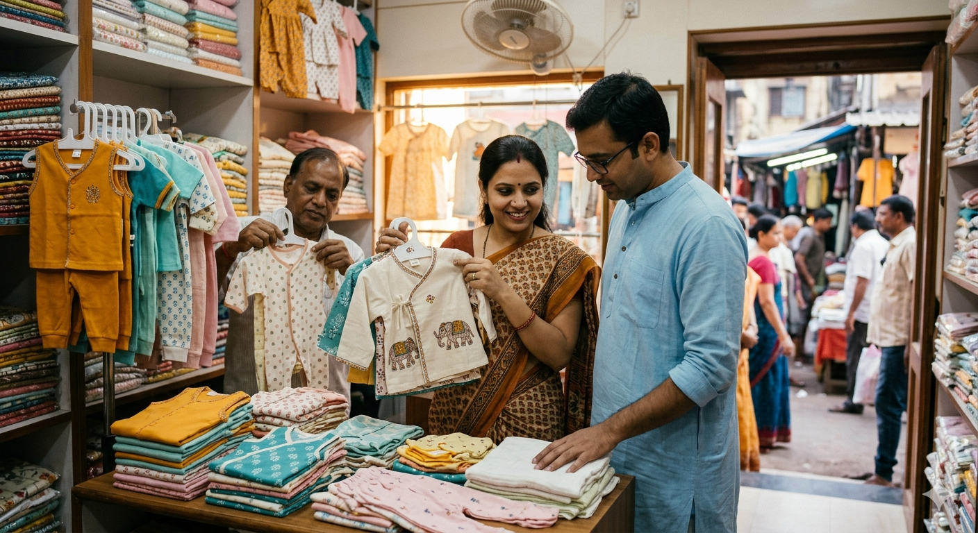 Baby Clothes Buying Guide: What Every Indian Parent Should Know in india - Milou - Care. The Swiss Way