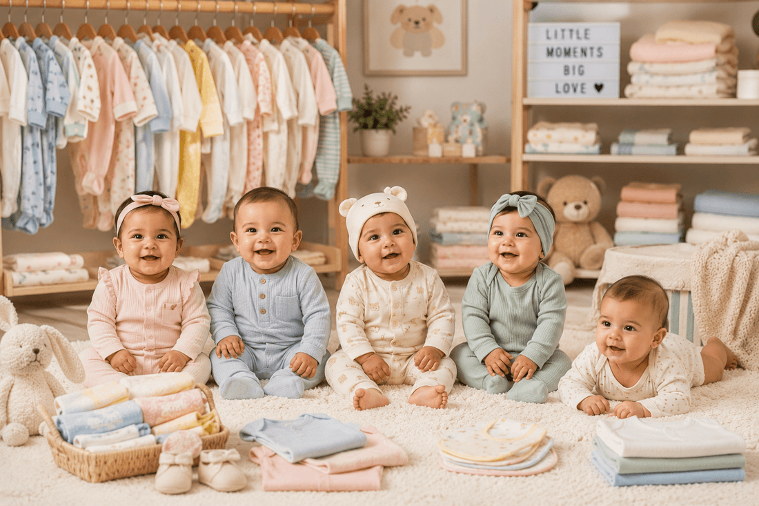 Best Baby Clothes Brands in India for Newborns and Infants (0–12 Months) - Milou - Care. The Swiss Way