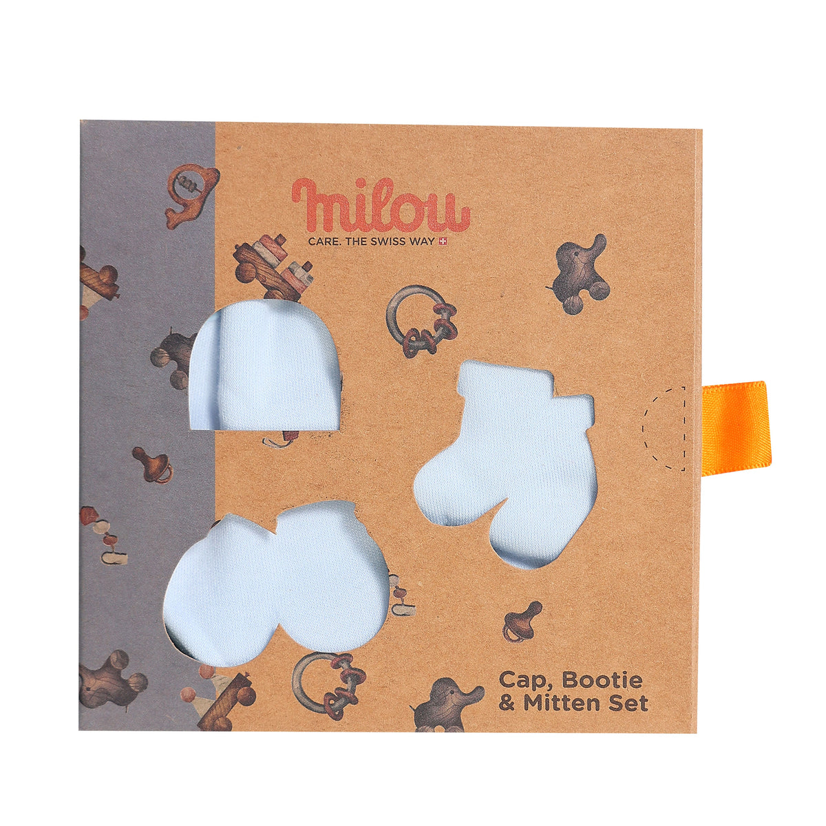 Milou Baby s Cap Bootie Mitten set - Milou - Care. The Swiss Way Milou - Care. The Swiss Way