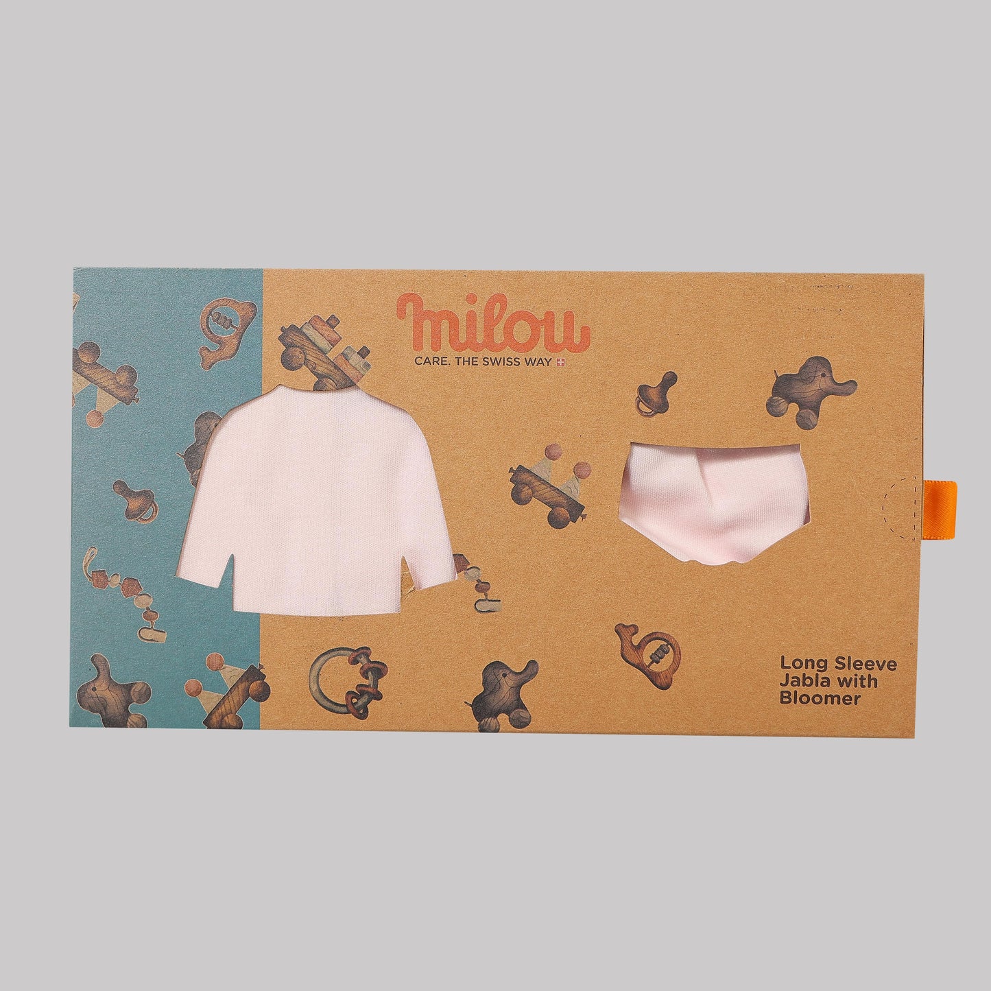 Milou Baby Cotton Jabla with Bloomer - Milou - Care. The Swiss Way