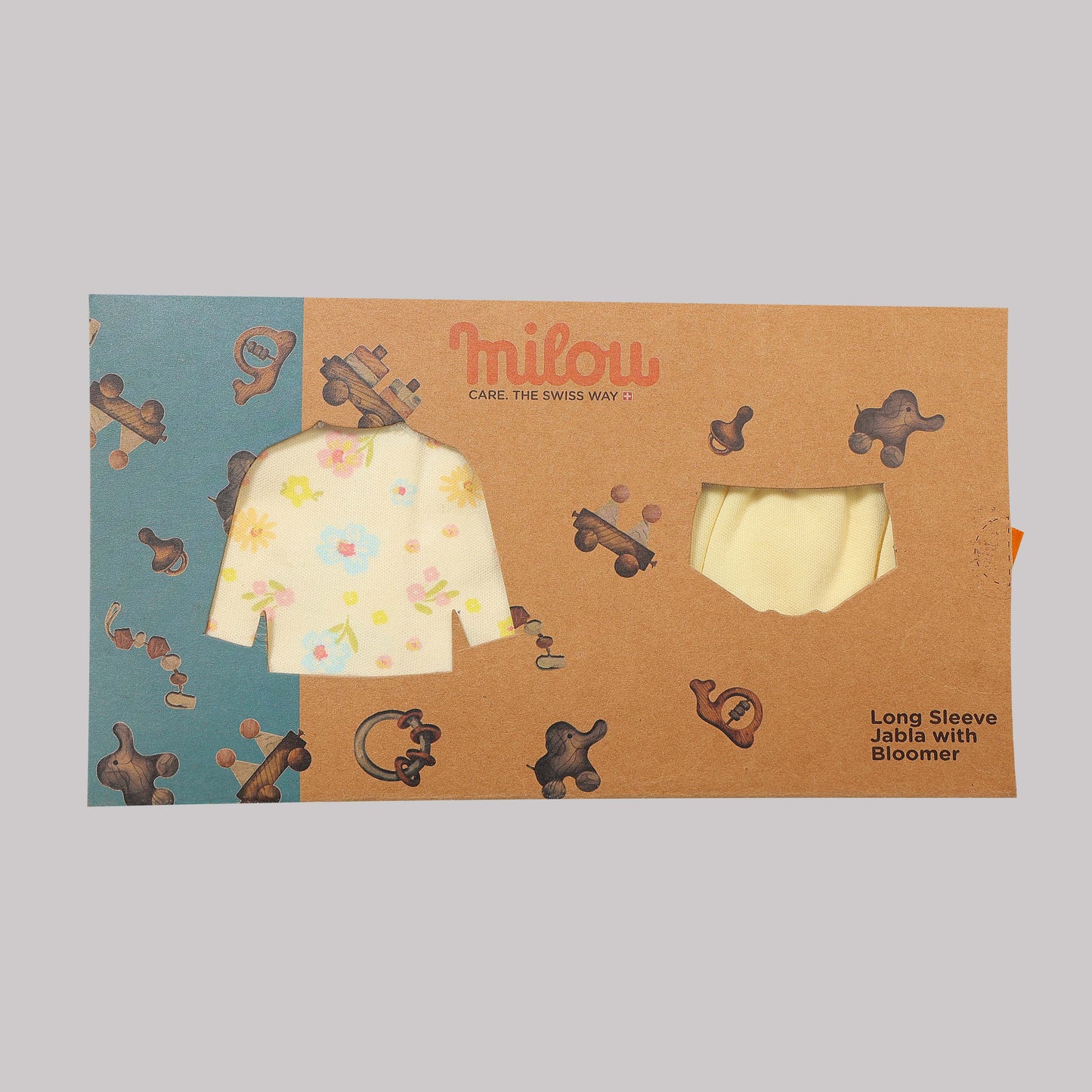 Milou Baby Cotton Jabla with Bloomer - Milou - Care. The Swiss Way