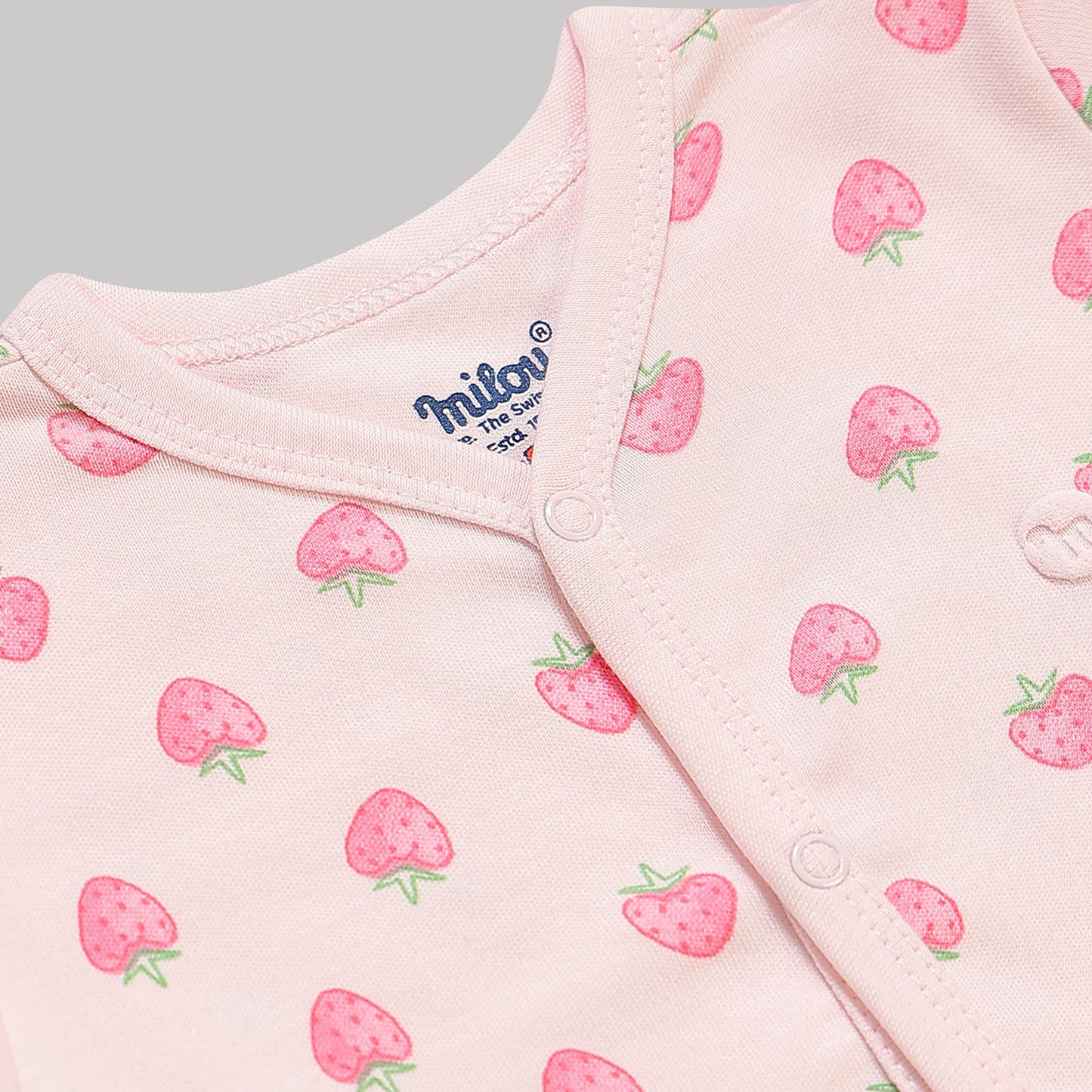 Milou Baby Cotton Short Sleeve Romper Pack of 2