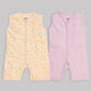 Milou Baby Cotton Sleeveless Romper Pack of 2