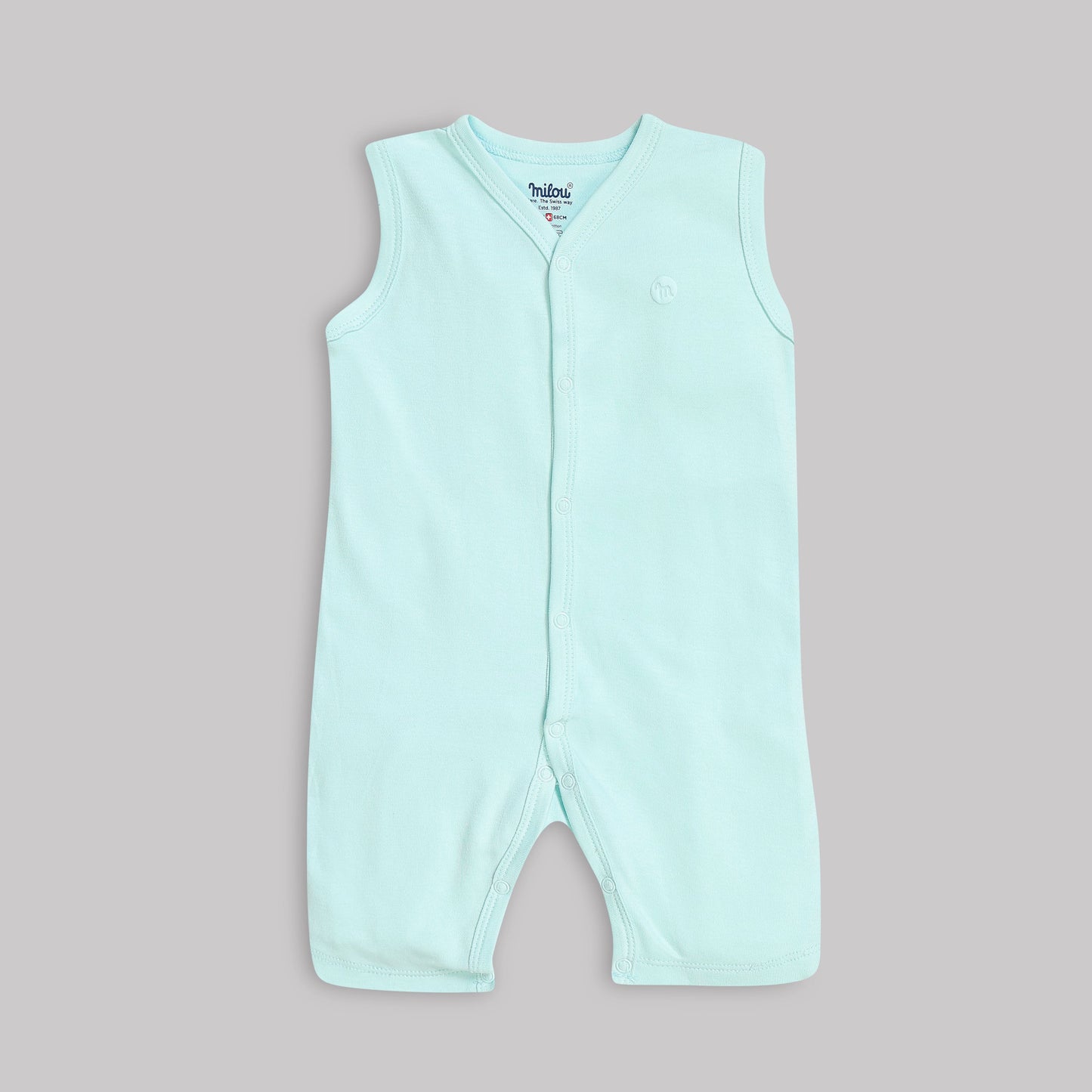 Milou Baby Cotton Sleeveless Romper Pack of 2