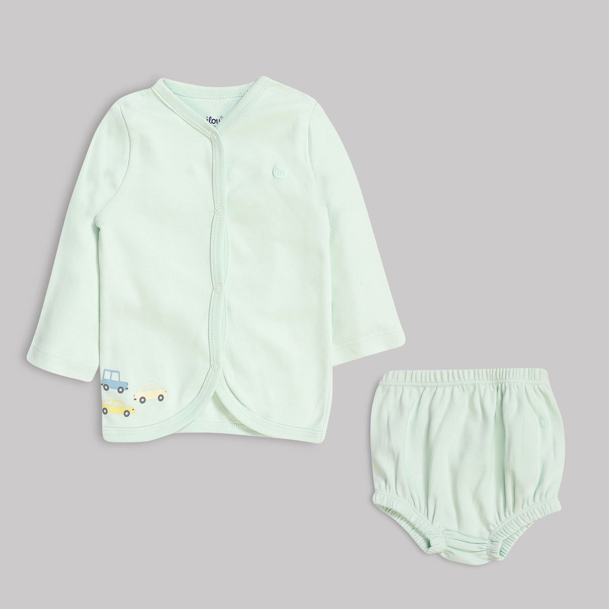 Milou Baby Cotton Jabla with Bloomer - Milou - Care. The Swiss Way Milou - Care. The Swiss Way