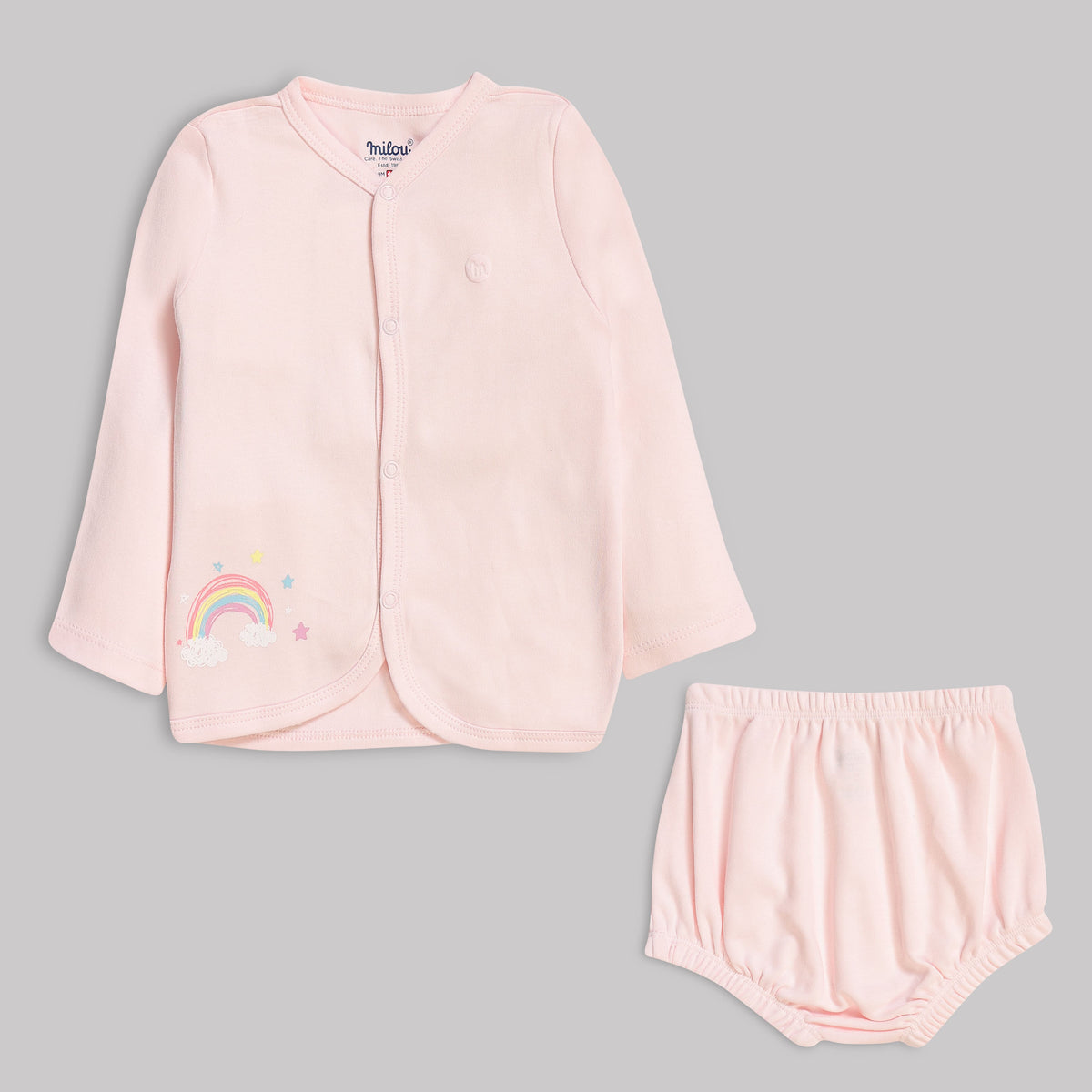 Milou Baby Cotton Jabla with Bloomer - Milou - Care. The Swiss Way