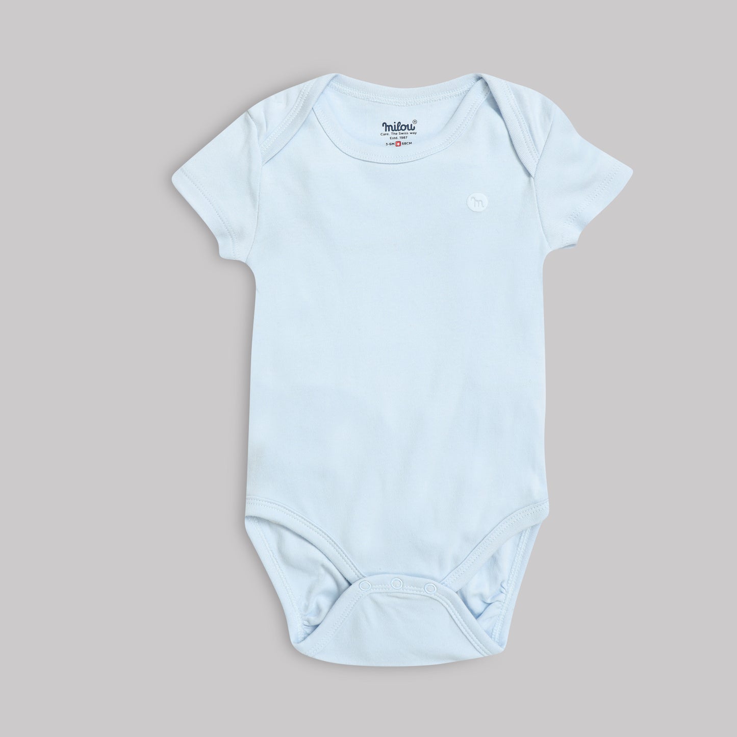 Milou Baby Cotton Short Sleeve Onseie Pack of 3