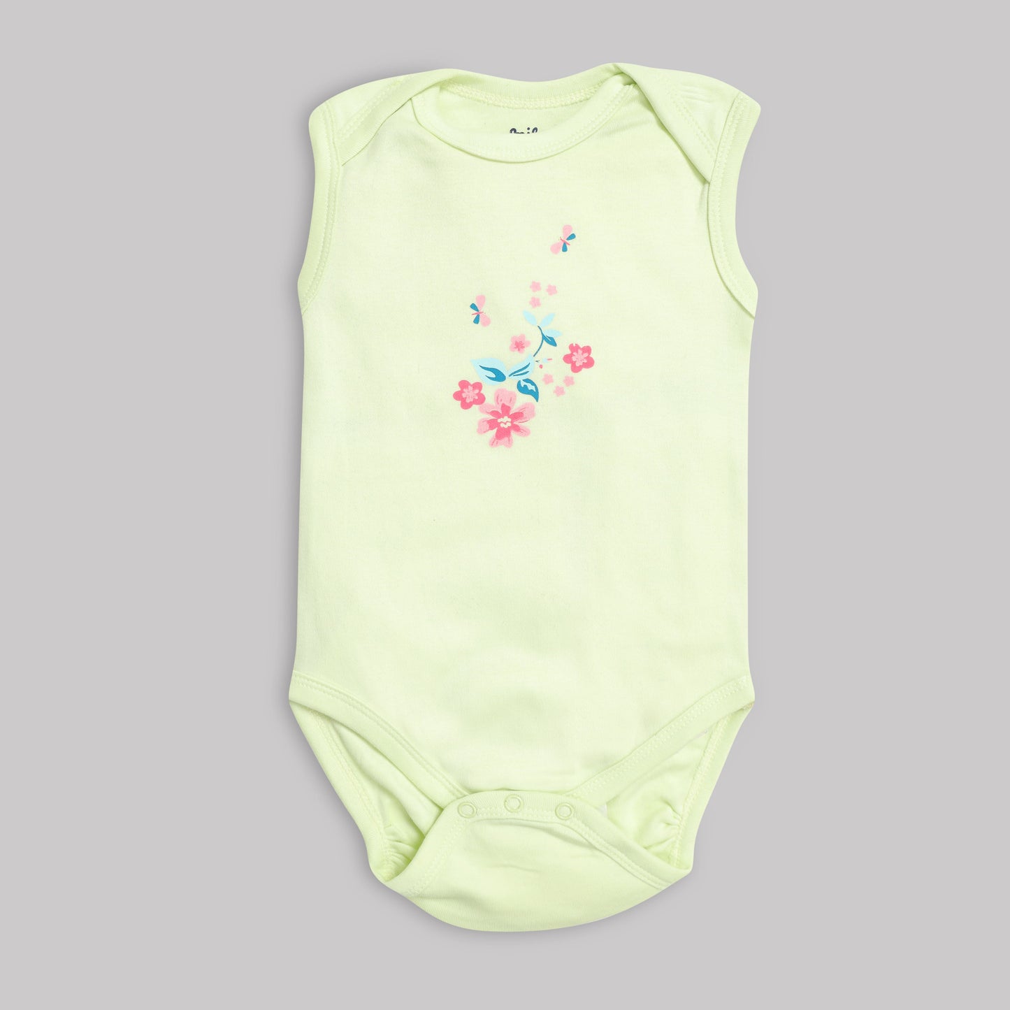 Milou Baby Cotton Sleeveless Onseie Pack of 3