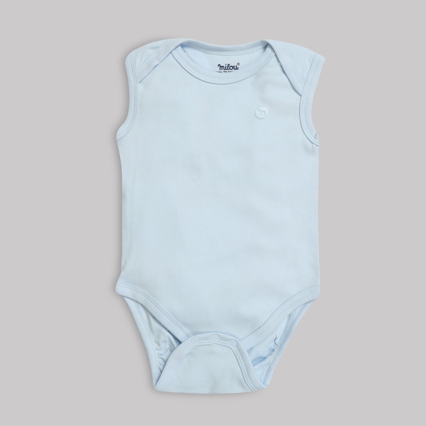 Milou Baby Cotton Sleeveless Onseie Pack of 3