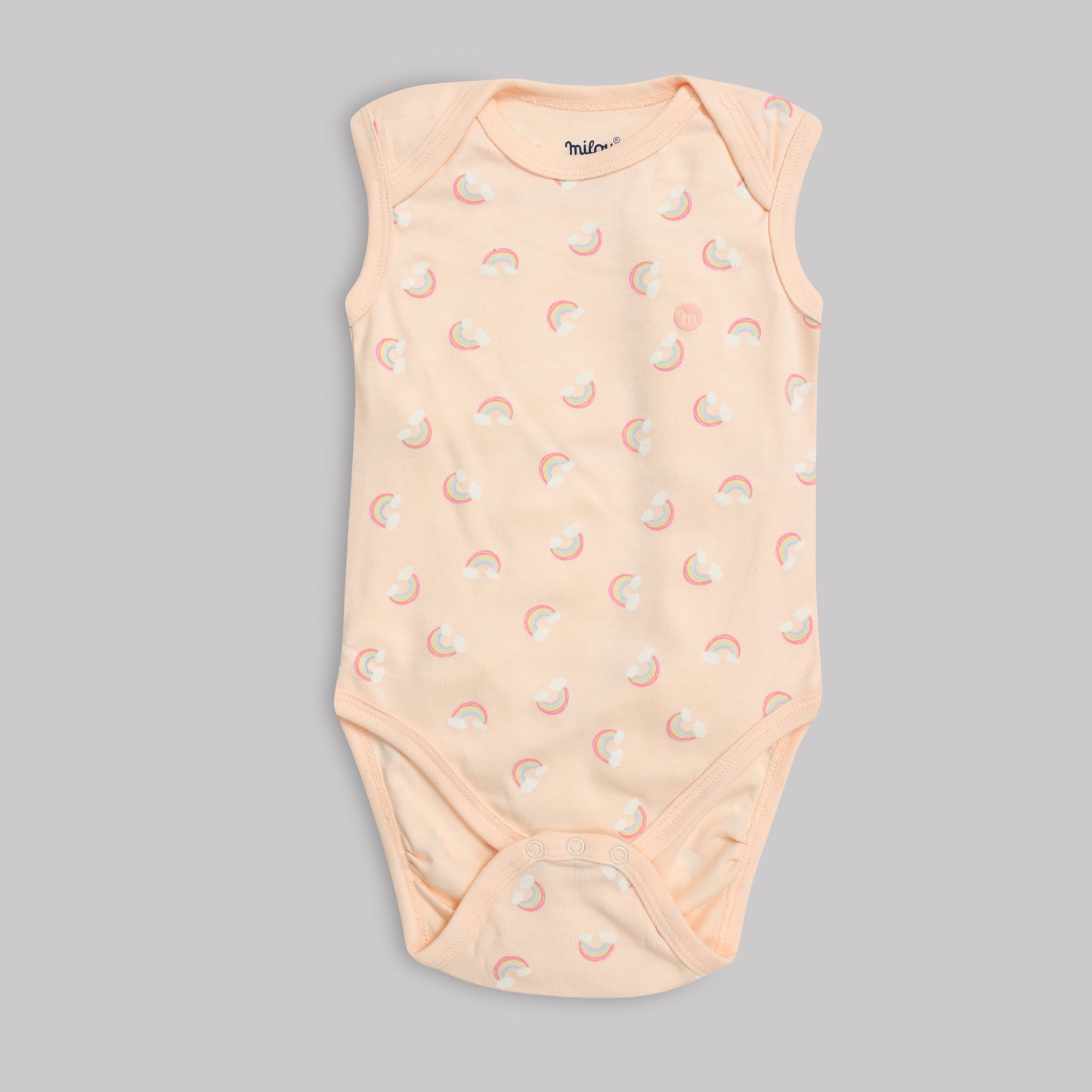 Milou Baby Cotton Sleeveless Onseie Pack of 3