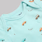 Milou Baby Cotton Short Sleeve Onseie Pack of 3