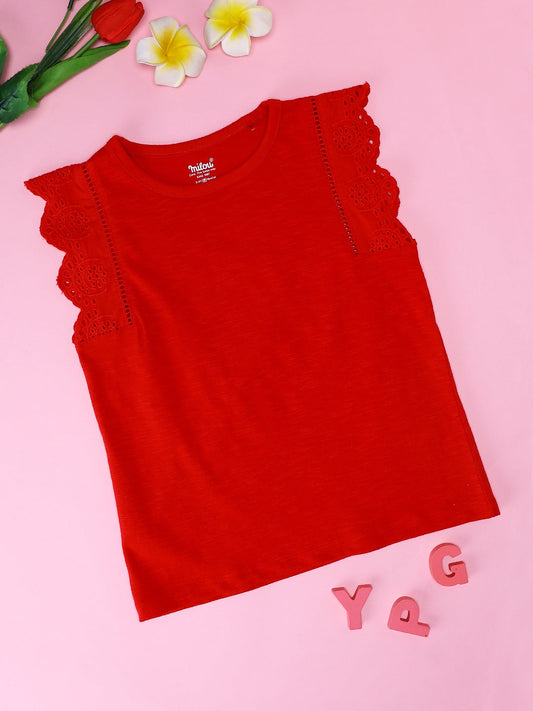 Milou Cotton short Sleeves Bio Washed Printed T-Shirt -NPSTG024-SLS