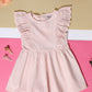 Milou Girls Flutter Sleeve Dress
