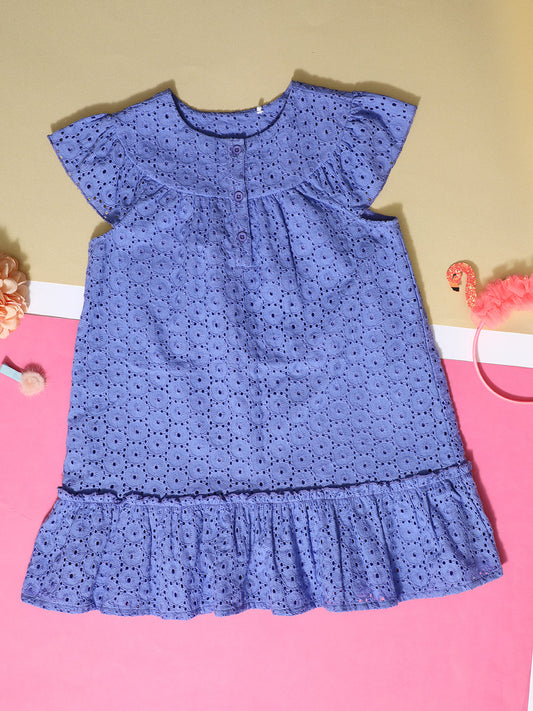 Milou Cotton Printed Dress -TGDRS005-PR