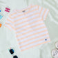 Milou Baby Boys Short Sleeve Striped T-Shirt