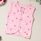 Milou Infant Cotton Sleeveless Bio-Washed Jabla Set