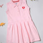 Milou Girls Sleeveless Pleated Polo Dress