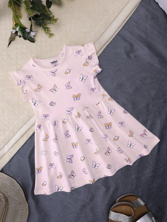Milou Cotton Printed Dress -MGBBB013-FEBLM