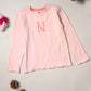 Milou Girls Long-Sleeve Round Neck Top