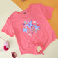 Milou Girls Front Knot Short sleeve Top