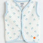 Milou New Born Unisex Cotton Sleeve less Jabala Pack of 3