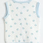 Milou New Born Unisex Cotton Sleeve less Jabala Pack of 3