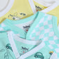 Cotton Sleeveless Bio Washed Printed Jhabla Set of 3