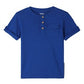 Milou Boys Short Sleeve Henley Solid T-Shirt