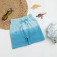 Milou Boys Ombre Bio-Washed Shorts Blue