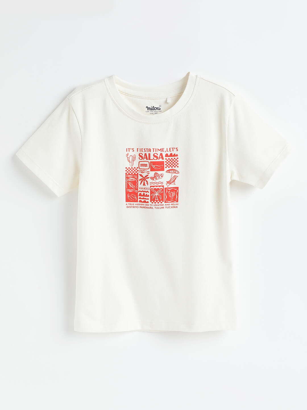 Milou Boys Short Sleeve Graphic Tee